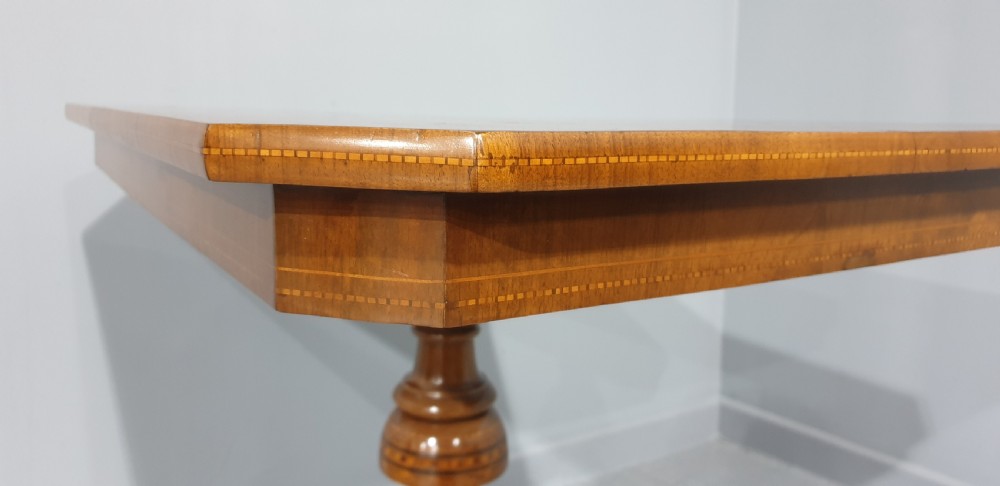 Fabulous Marquetry Table Christopher Columbas View XII