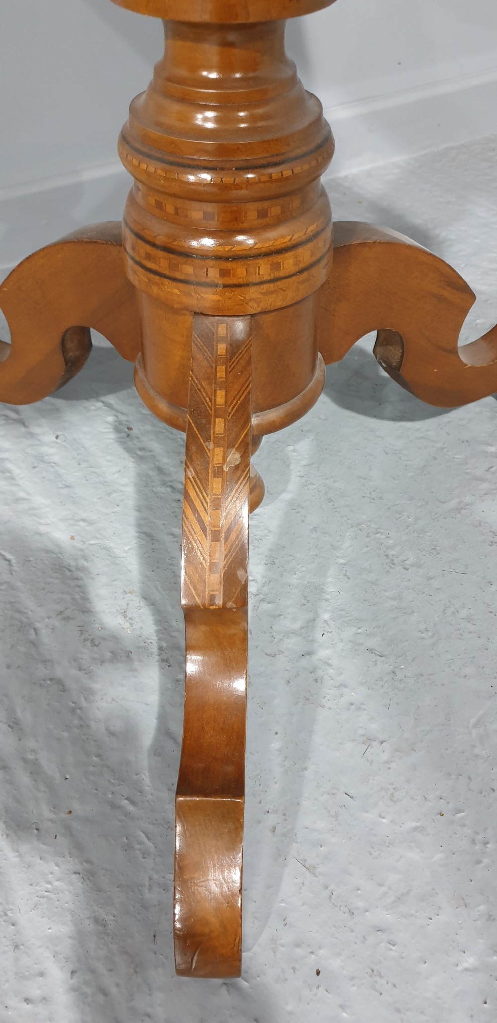 Fabulous Marquetry Table Christopher Columbas View XIII