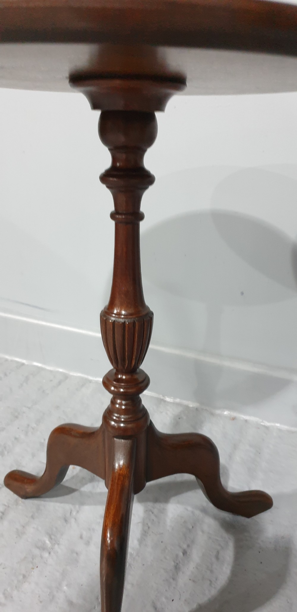 Pair Mahogany Inlaid Wine Tables View V