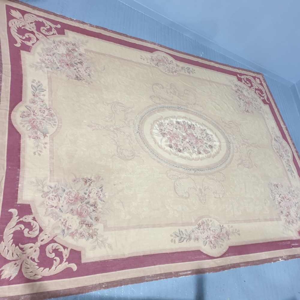 Large FrenchPetit Point Tapestry