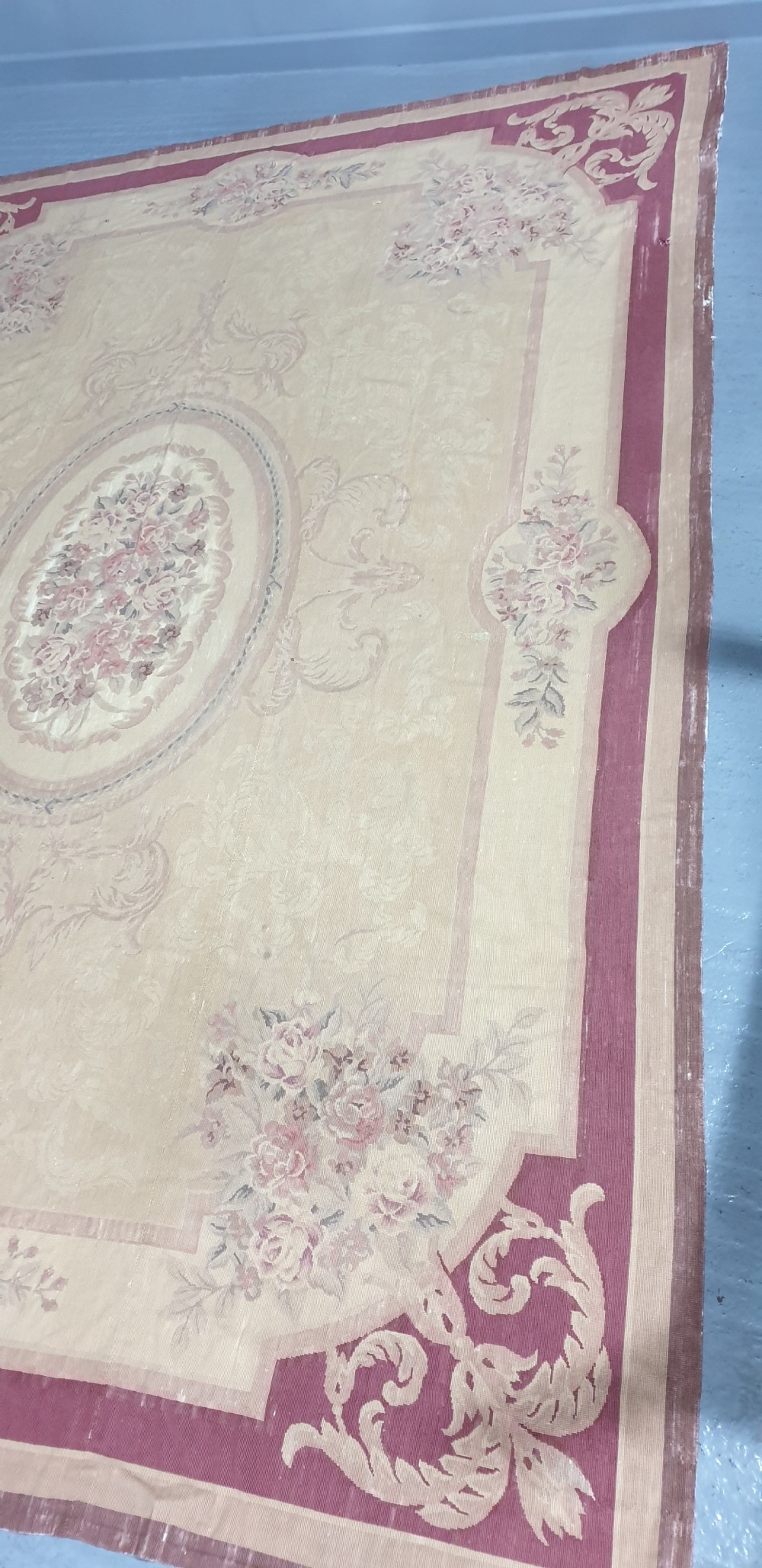 Large FrenchPetit Point Tapestry View IV