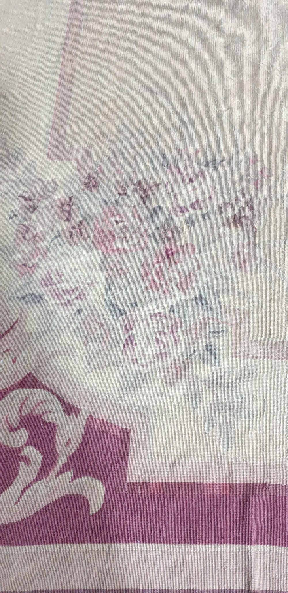 Large FrenchPetit Point Tapestry View VI