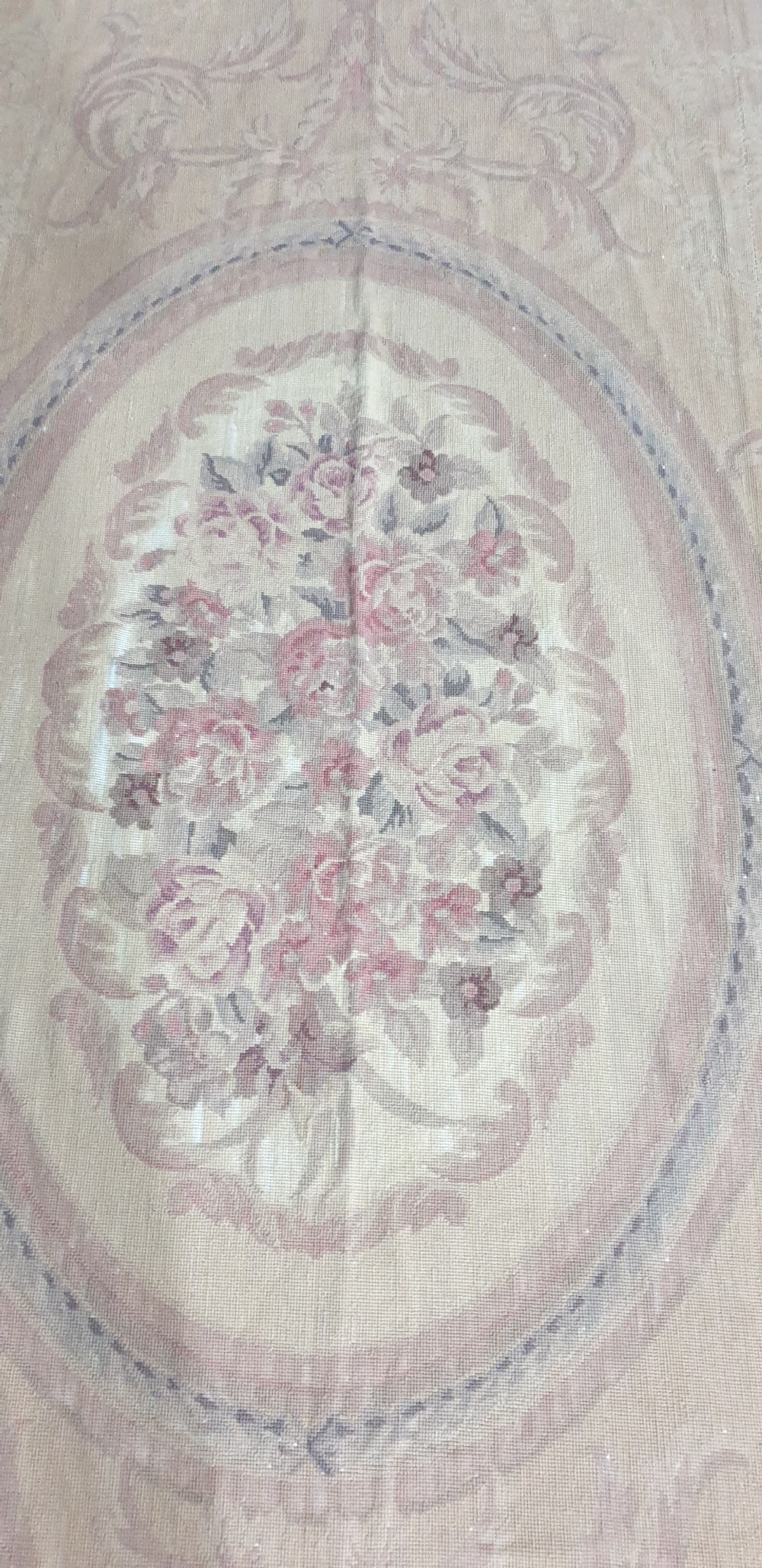 Large FrenchPetit Point Tapestry View VII