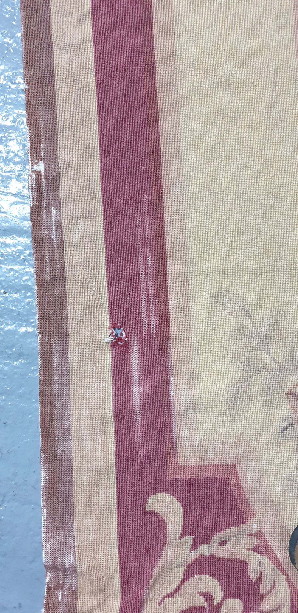 Large FrenchPetit Point Tapestry View IX