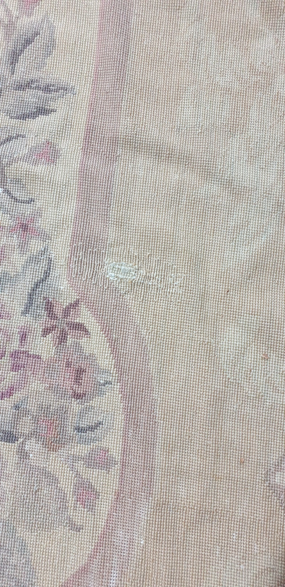 Large FrenchPetit Point Tapestry View X
