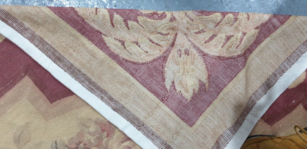 Large FrenchPetit Point Tapestry View XI