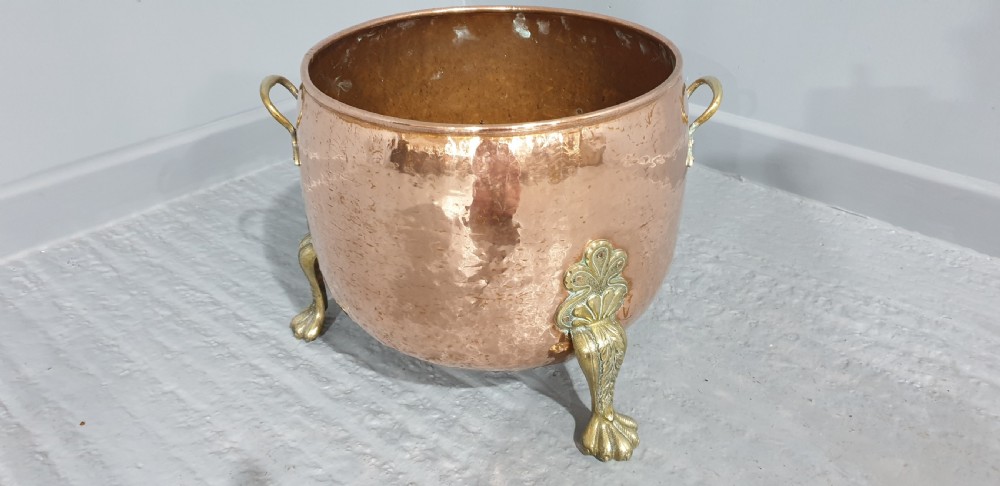 Very Good Copper Log Bin View III