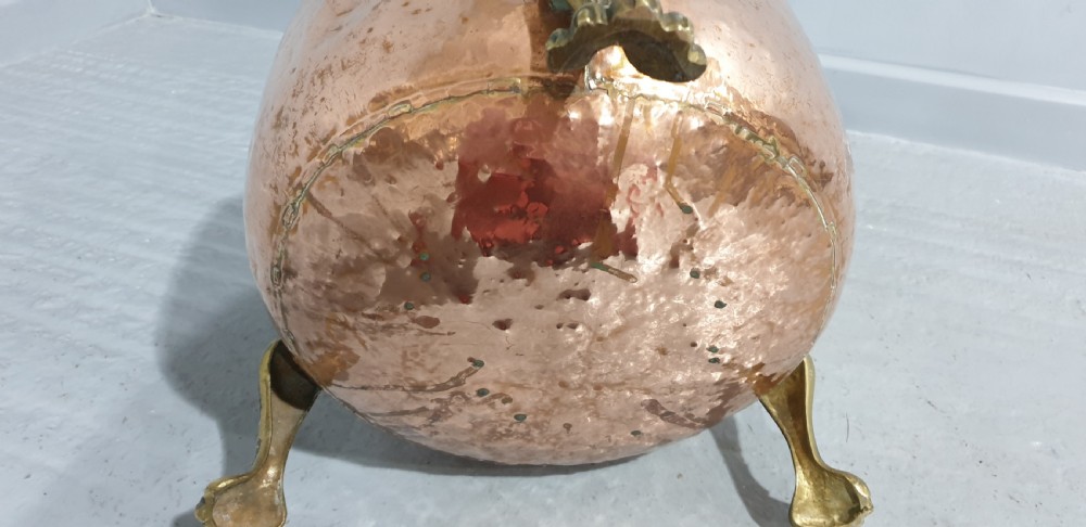 Very Good Copper Log Bin View VI
