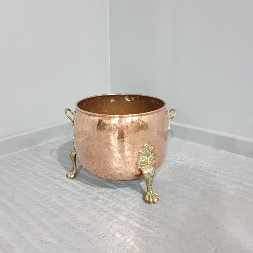 Very Good Copper Log Bin