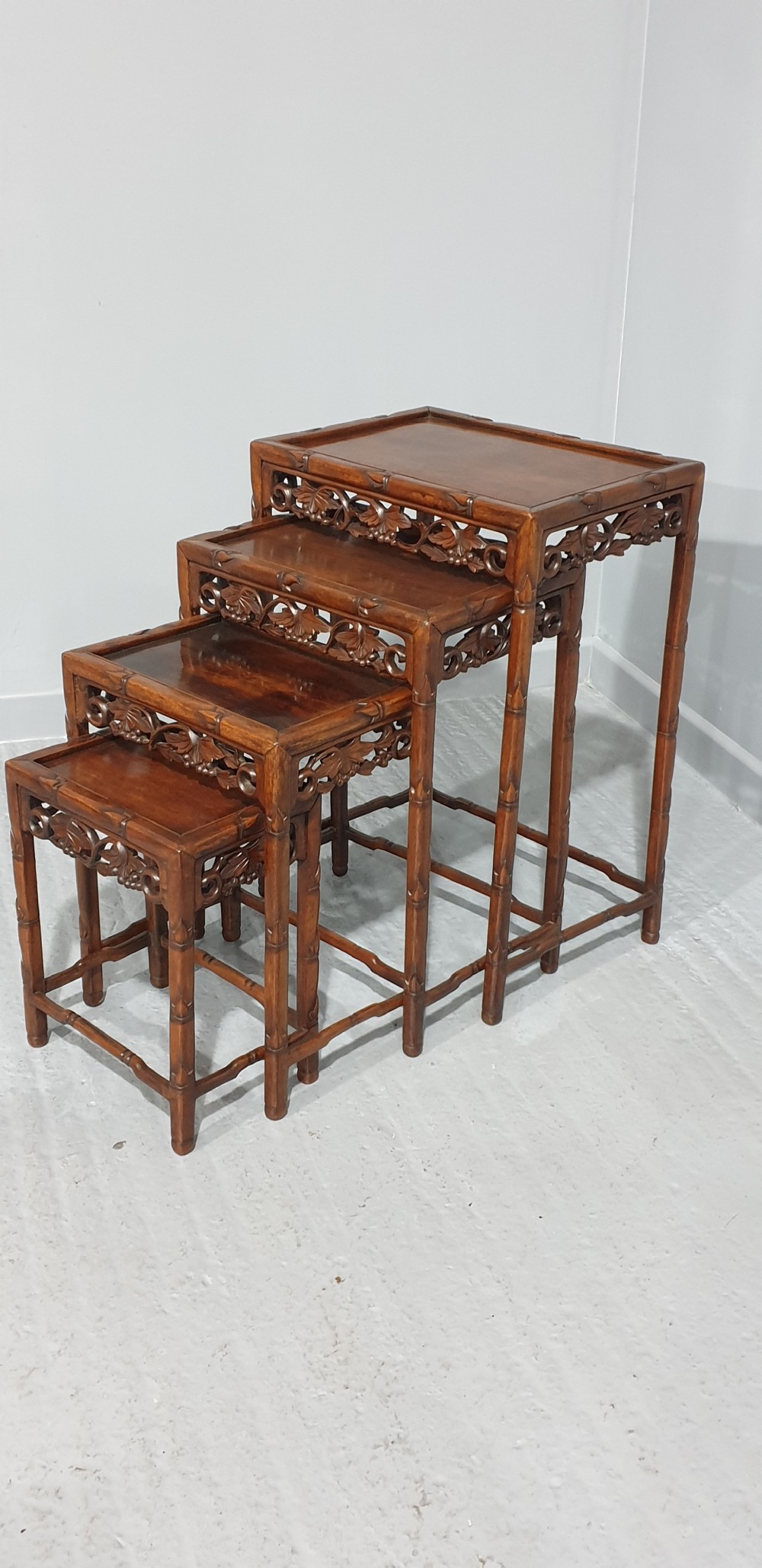 Oriental Quartetto Nest of Four Tables View III