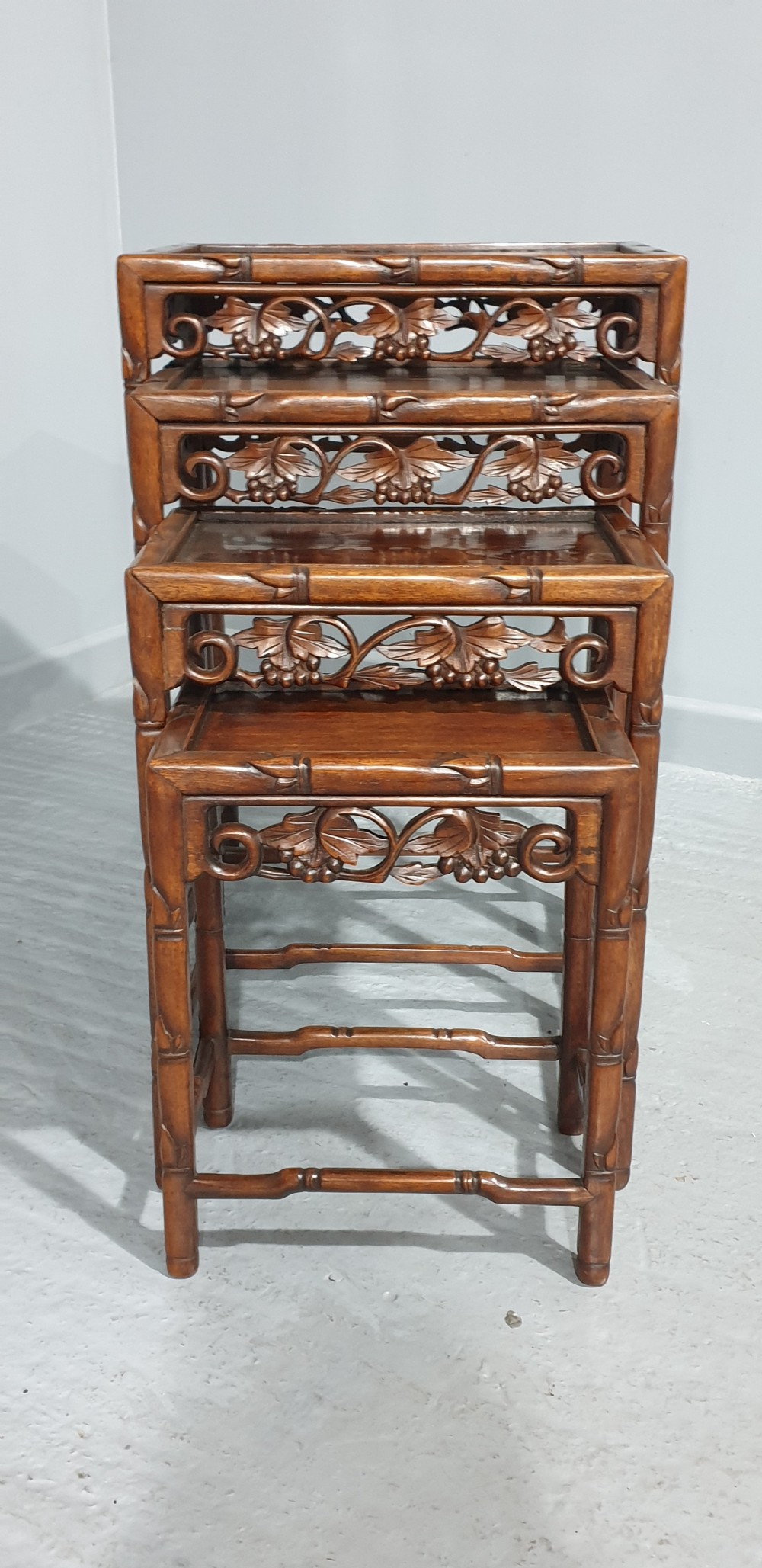 Oriental Quartetto Nest of Four Tables View IV