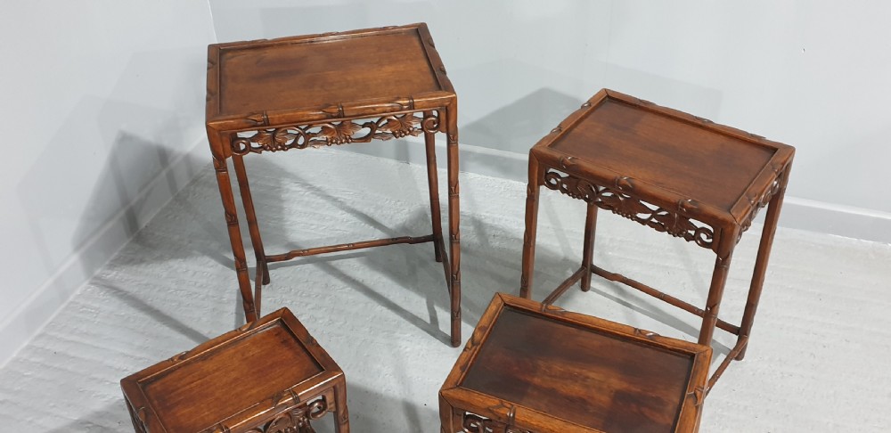 Oriental Quartetto Nest of Four Tables View VII