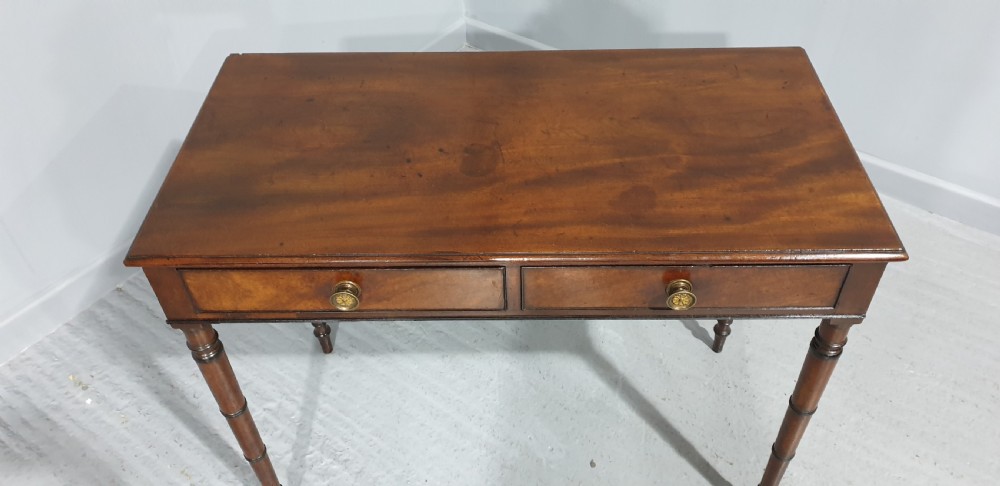 Super Regency Mahogany Side Table View VI