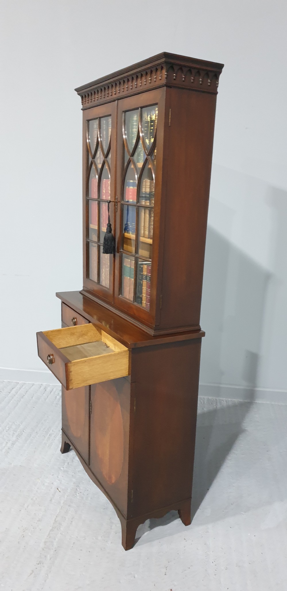 Mahogany Bookcase of Small Proportions View IX