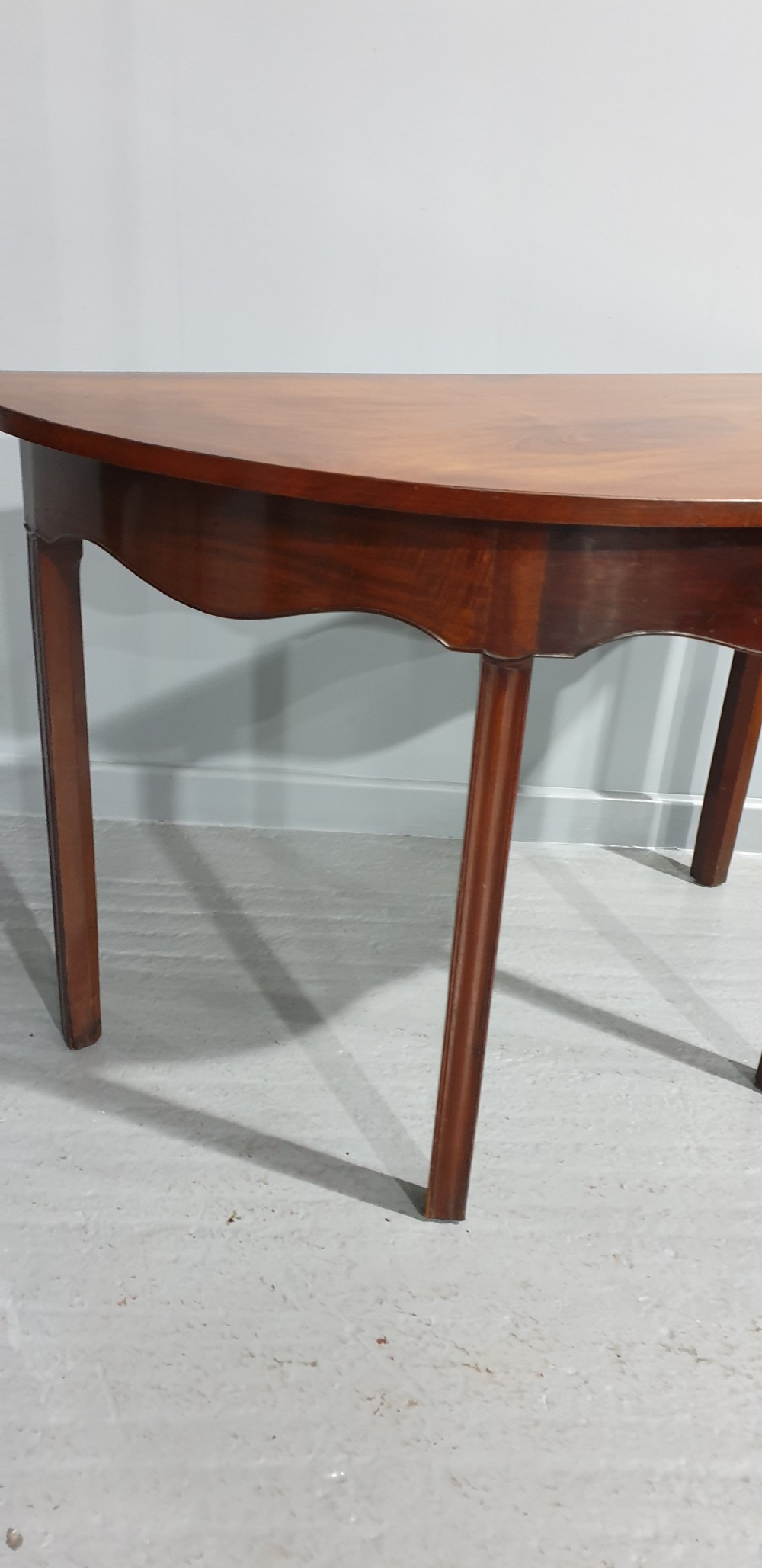 Pair Georgian Mahogany Console Tables View III