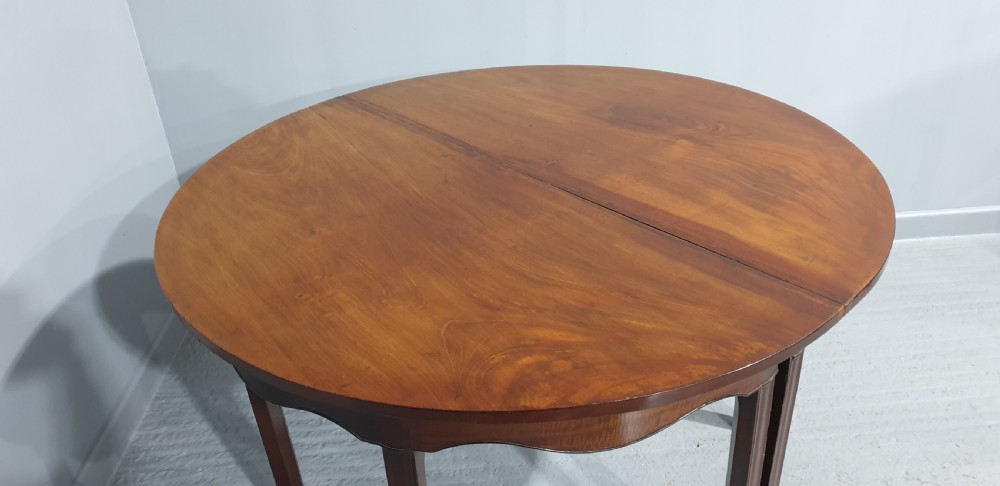 Pair Georgian Mahogany Console Tables View X