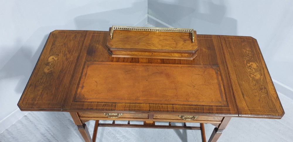 Fine Rosewood Ladies Writing Desk View VII