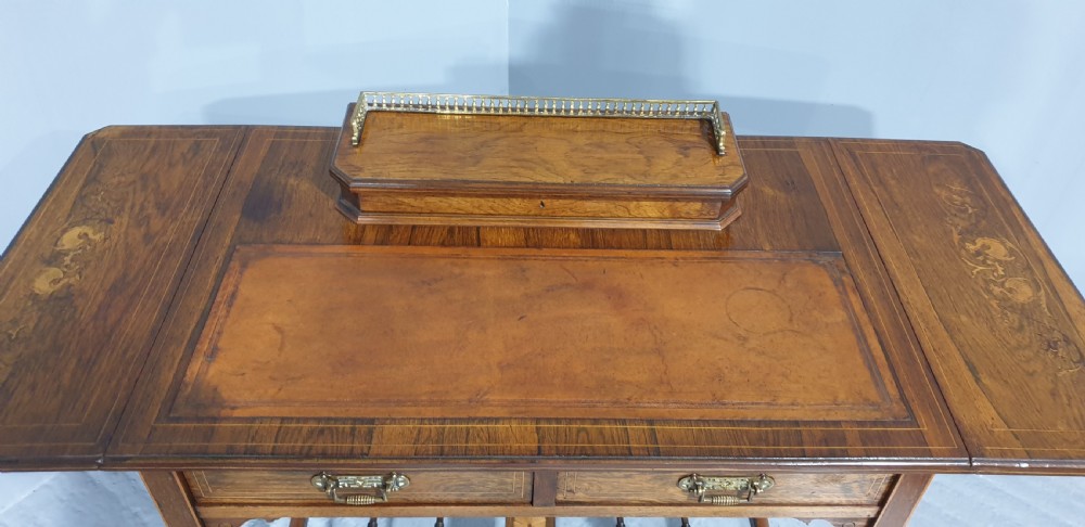 Fine Rosewood Ladies Writing Desk View XI
