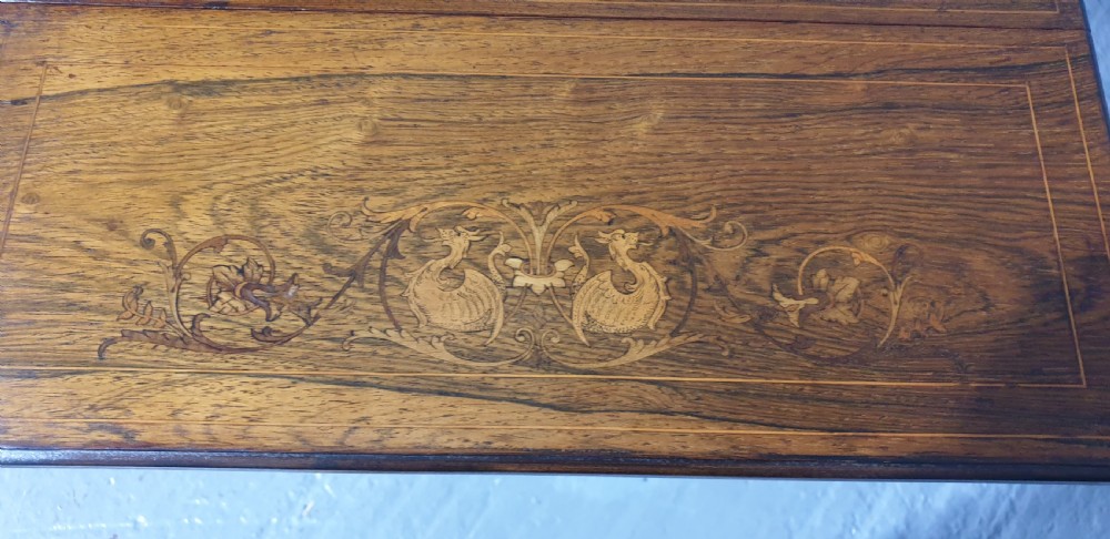 Fine Rosewood Ladies Writing Desk View XII