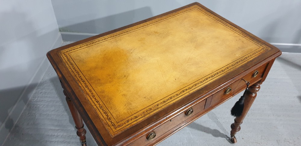 Very Nice Mahogany Writing Table View VIII