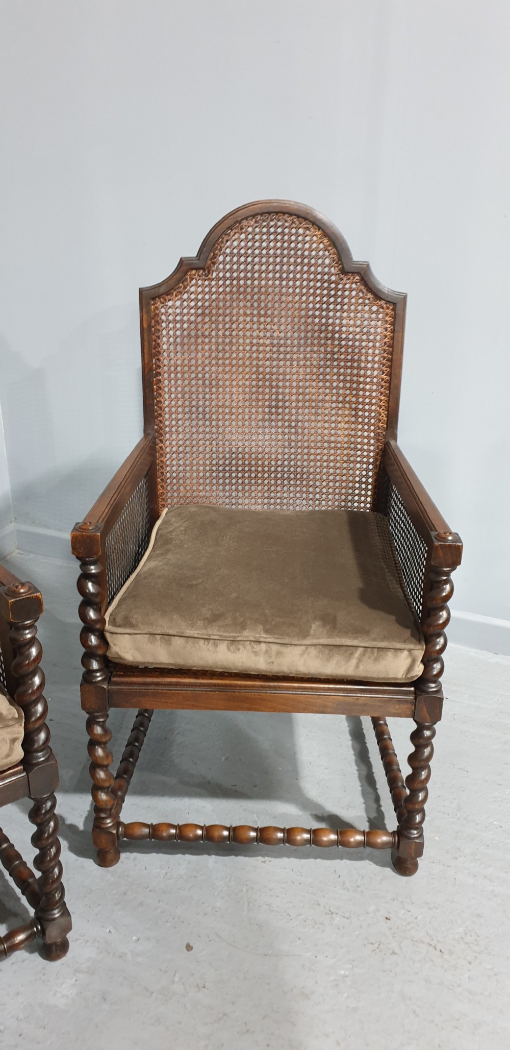 Super Pair Bergere Armchairs View II
