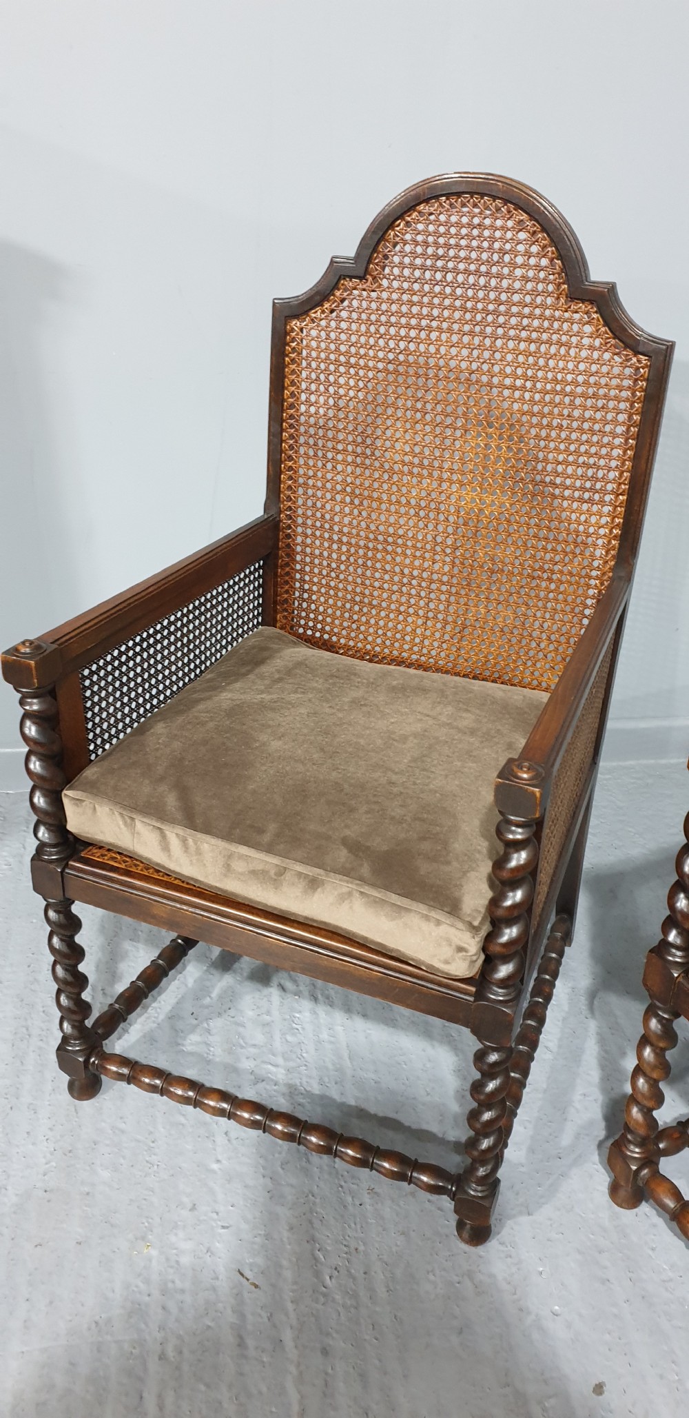 Super Pair Bergere Armchairs View III