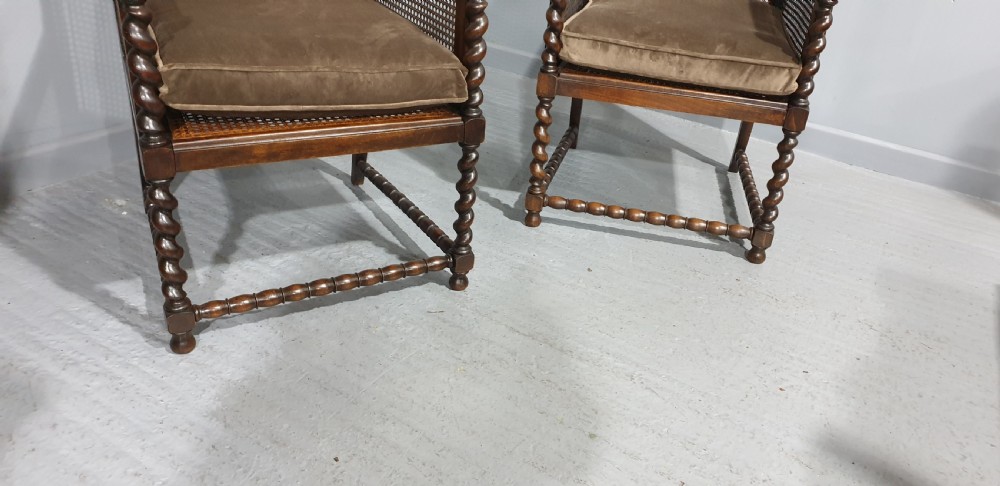 Super Pair Bergere Armchairs View VII