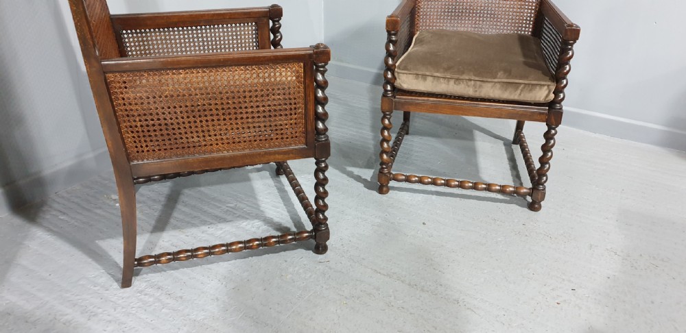 Super Pair Bergere Armchairs View VIII