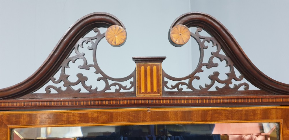 Outstanding Inlaid Cheval Mirror Dublin Maker View VII