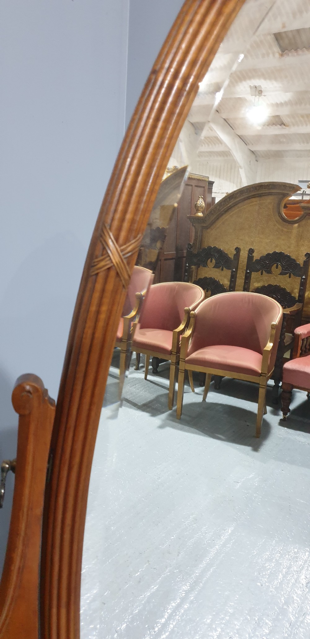 Outstanding French Walnut Dressing Table View IV
