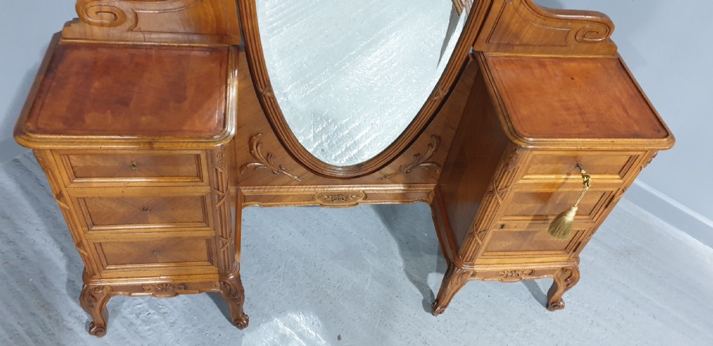 Outstanding French Walnut Dressing Table View V