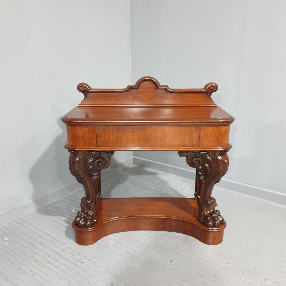 Superb Victorian Mahogany Console Table