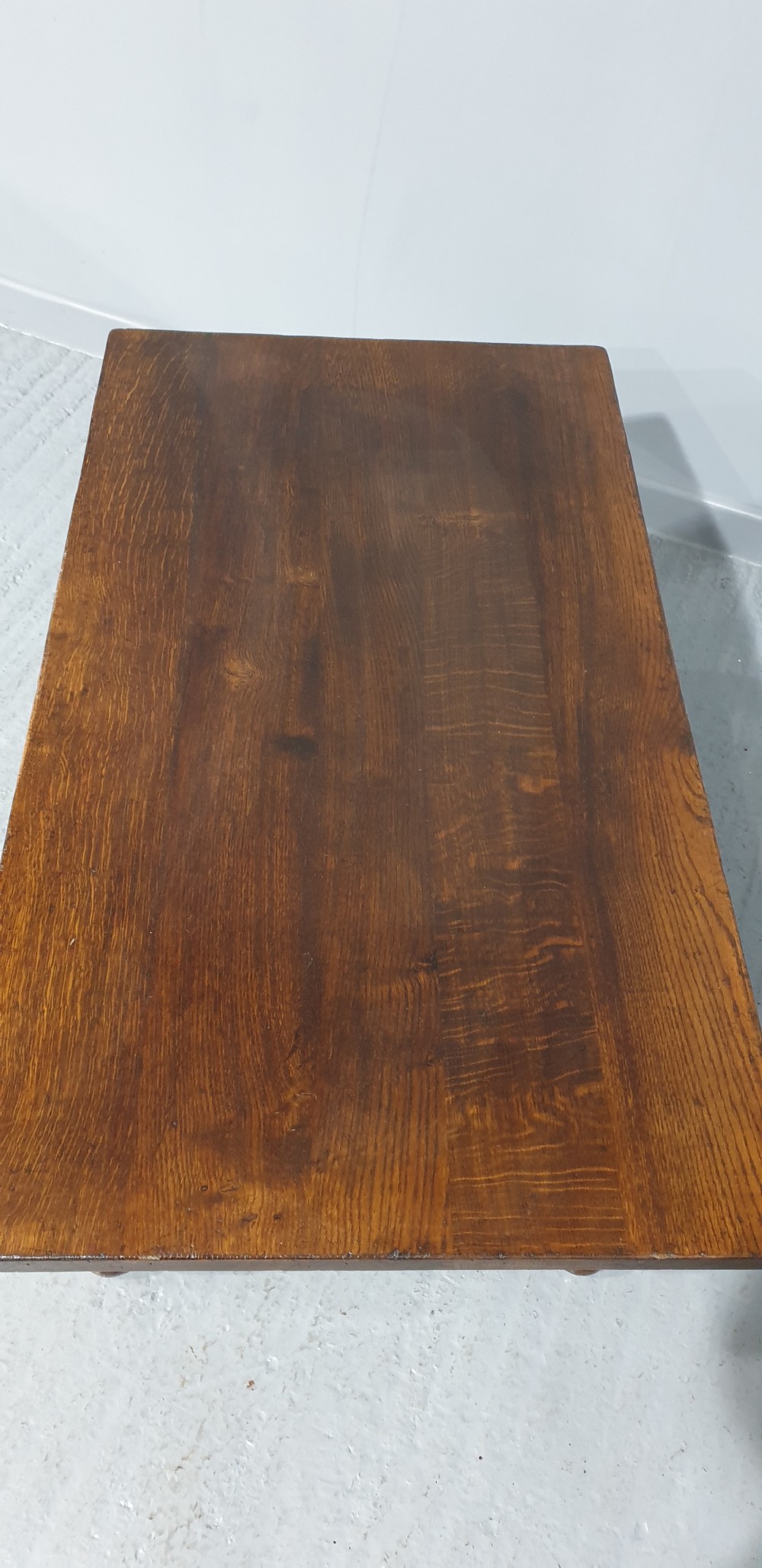 Solid Oak Plank Coffee Table View III