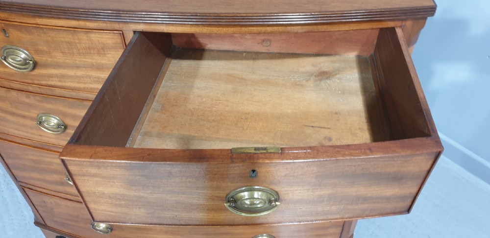 Super Quality Regency Mahogany Chest of drawers View IV