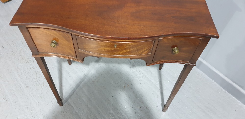 Very Pretty Mahogany Side Table View VIII