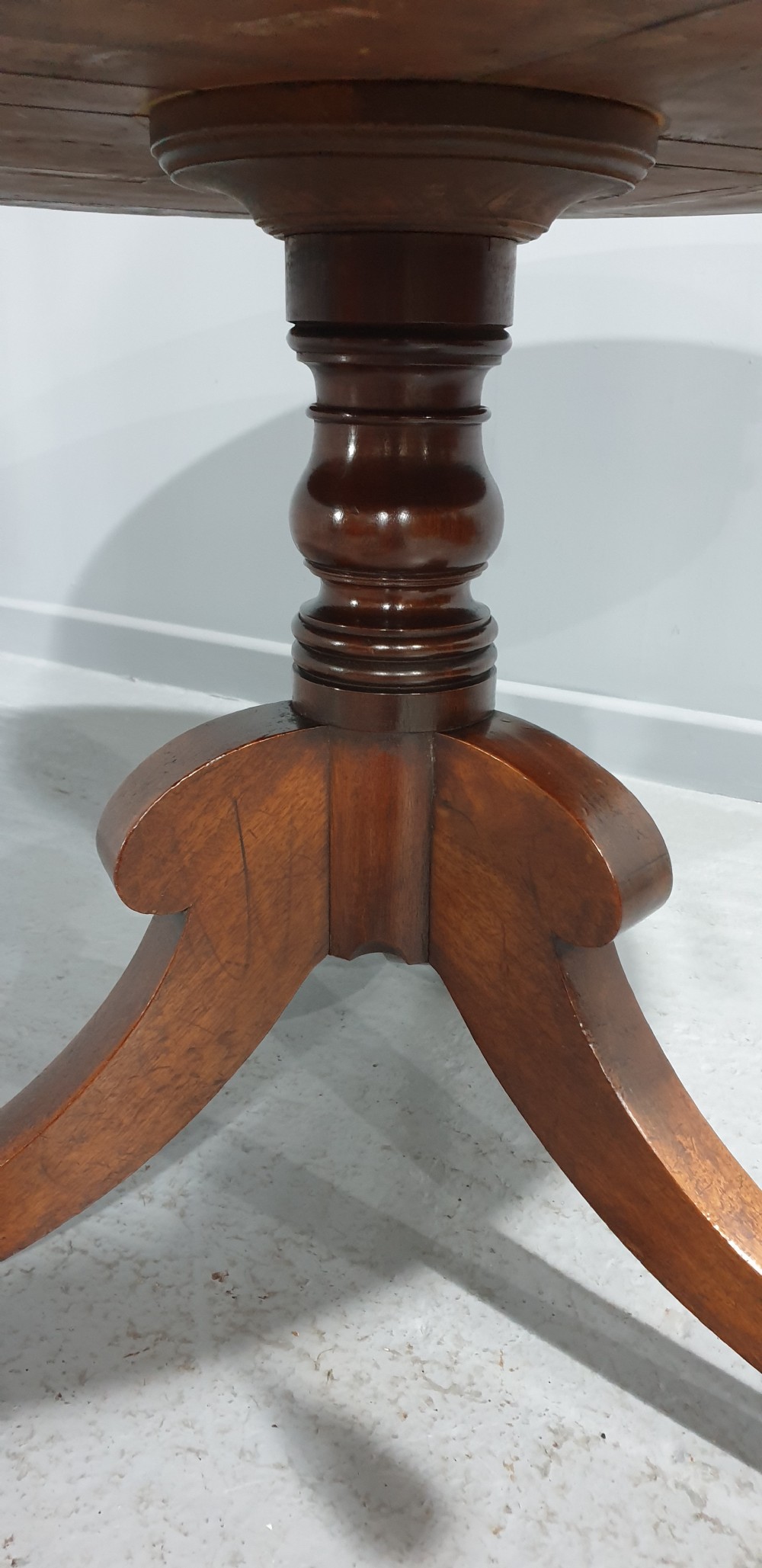 Fine Georgian Mahogany Drum Table View III