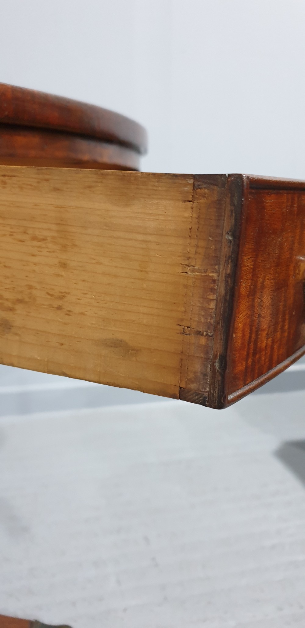 Fine Georgian Mahogany Drum Table View V