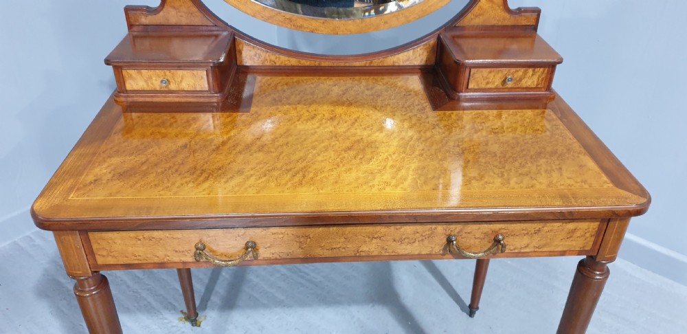 Lovey French Burr Walnut Dressing Table View III