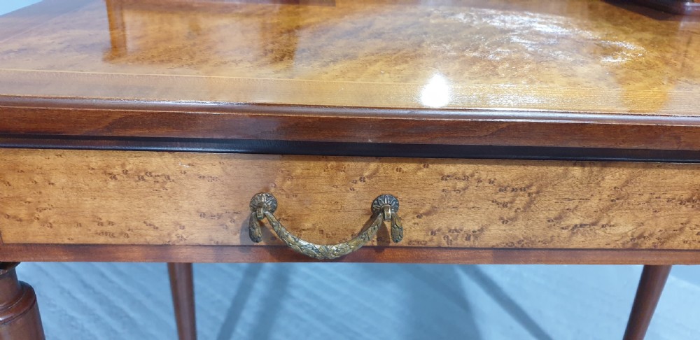 Lovey French Burr Walnut Dressing Table View IV