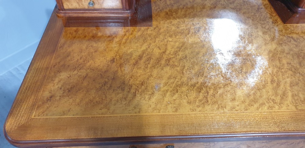 Lovey French Burr Walnut Dressing Table View V