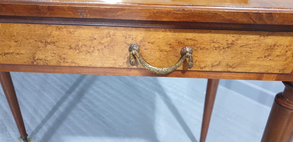 Lovey French Burr Walnut Dressing Table View IX