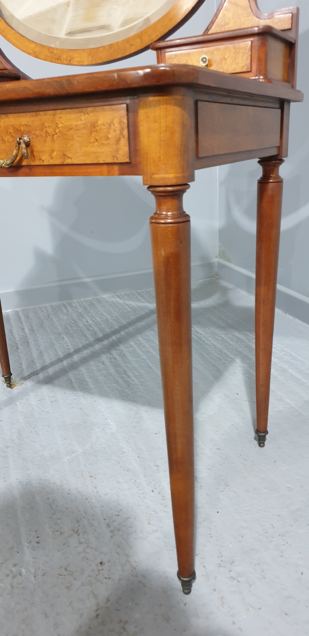 Lovey French Burr Walnut Dressing Table View X