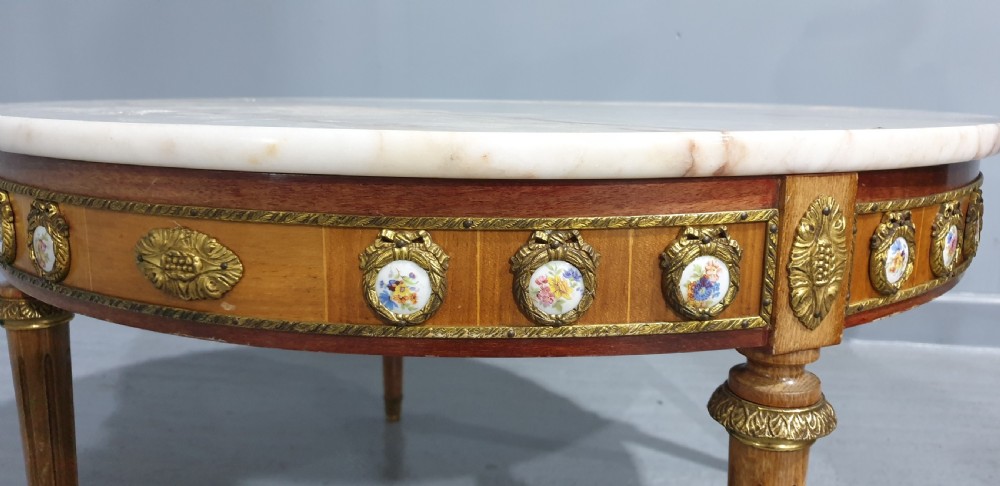 Fine French Marble Coffee Table View III