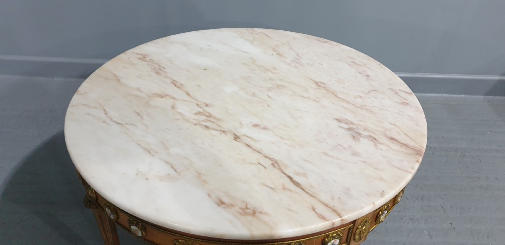 Fine French Marble Coffee Table View VI