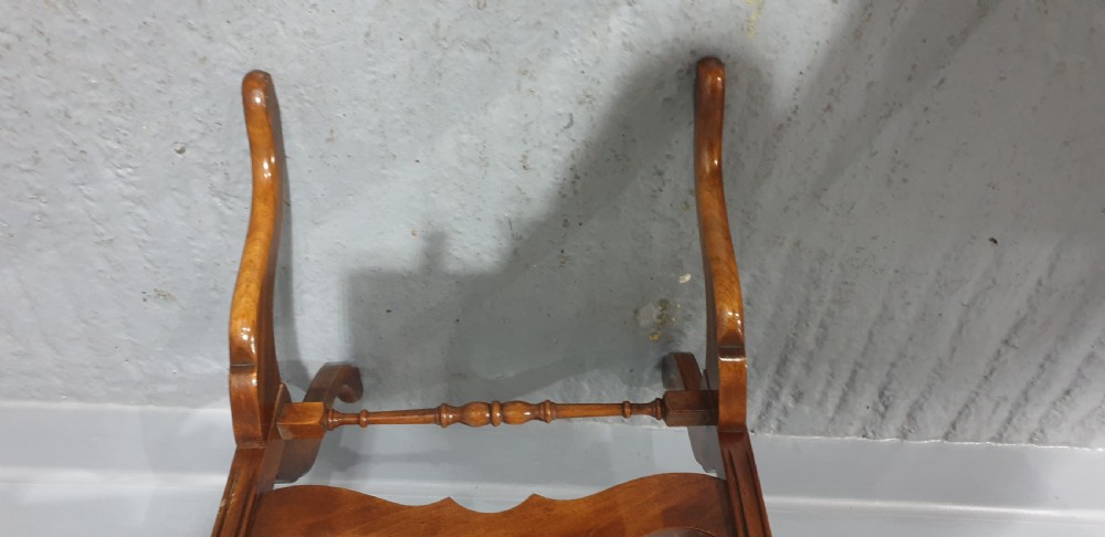 Fine Mahogany Cheval Mirror View VI