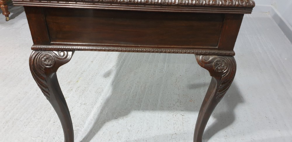 Chippendale Mahogany Writing Table View VI
