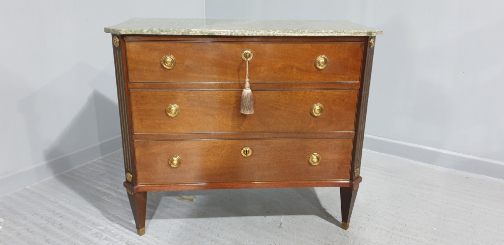 Empire Style Mahogany Commode Chest of Drawers View III