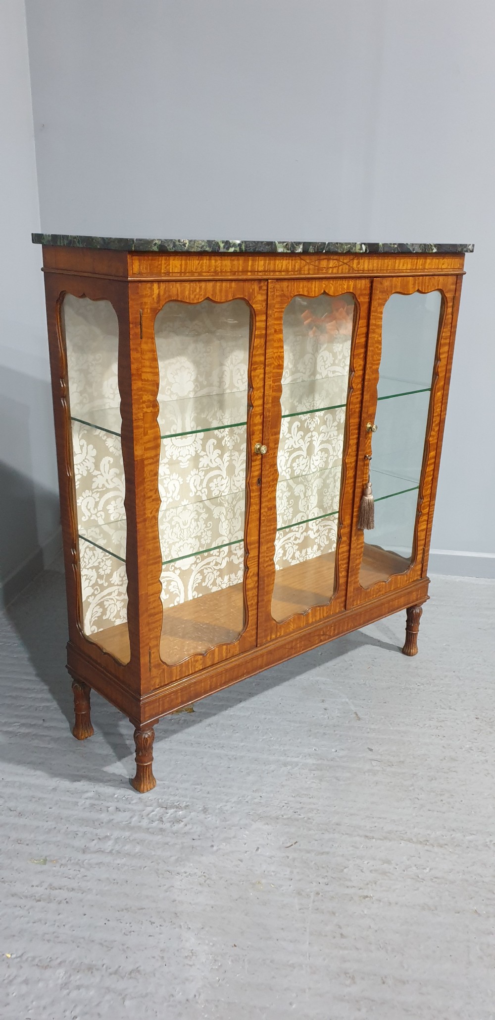 Fine Satinwood Inlaid Display Cabinet View VI