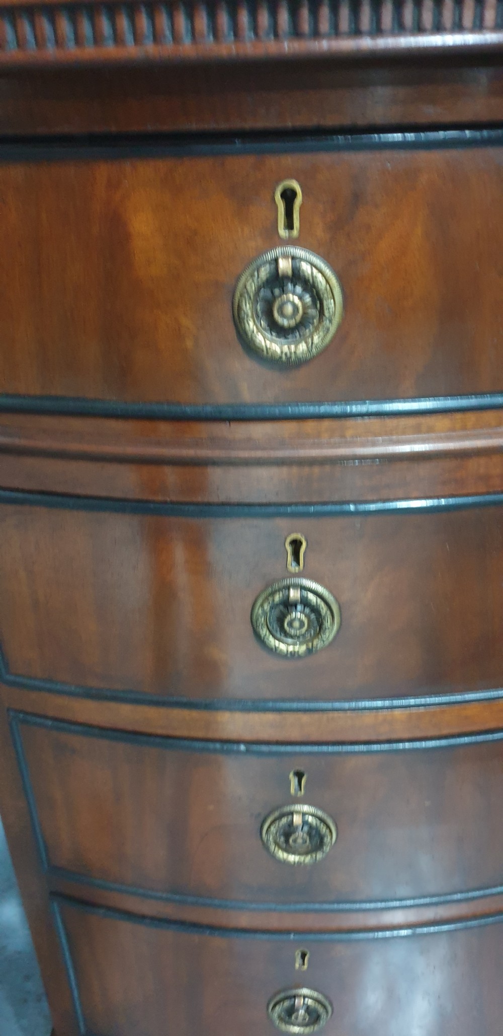 Mahogany Pedestal Desk by Maple and Co View VIII