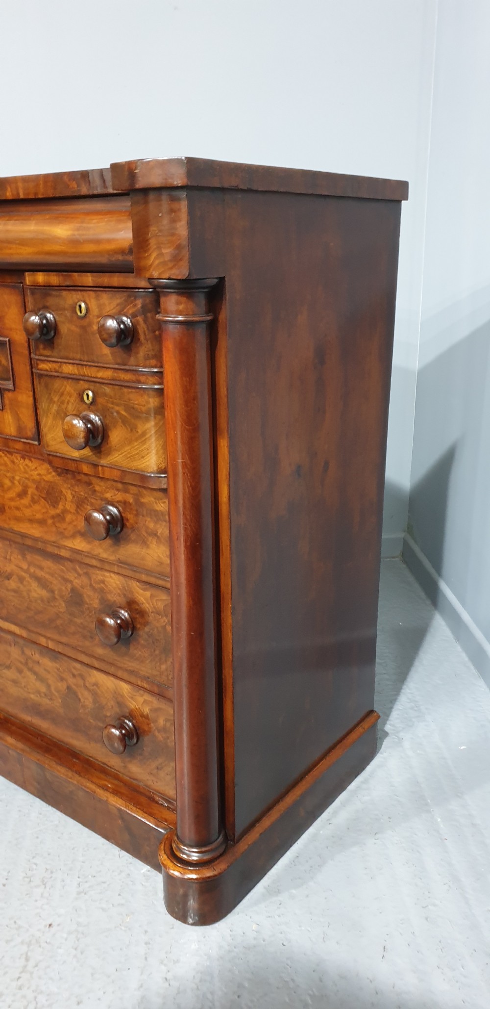 Wonderful Victorian Mahogany Chest of Drawers View IV